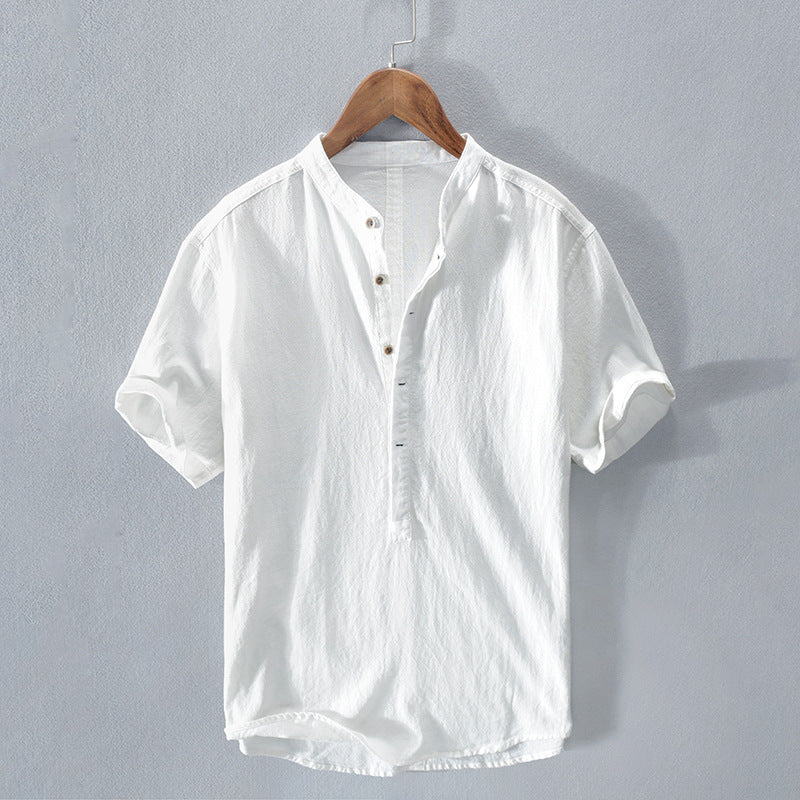 REMY-SINCLAIR CLASSIC LINEN SHIRT