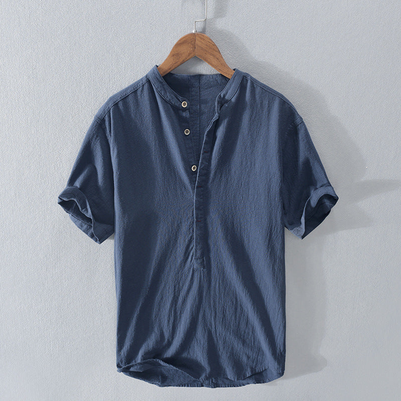 REMY-SINCLAIR CLASSIC LINEN SHIRT