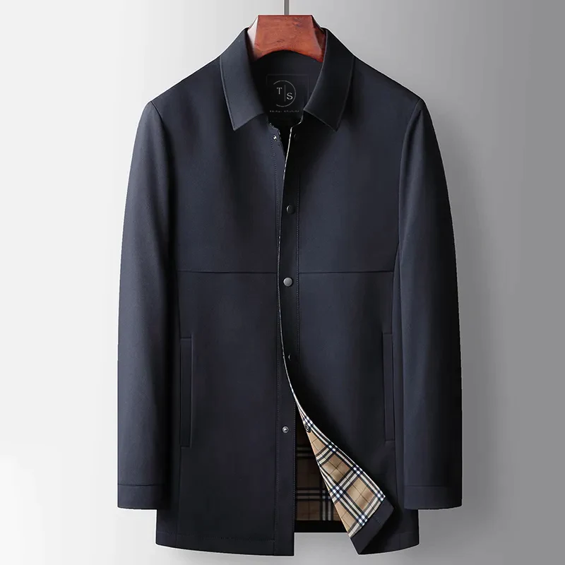 FÉLIX NOÎR DUALCORE™ PLAID OVERCOAT