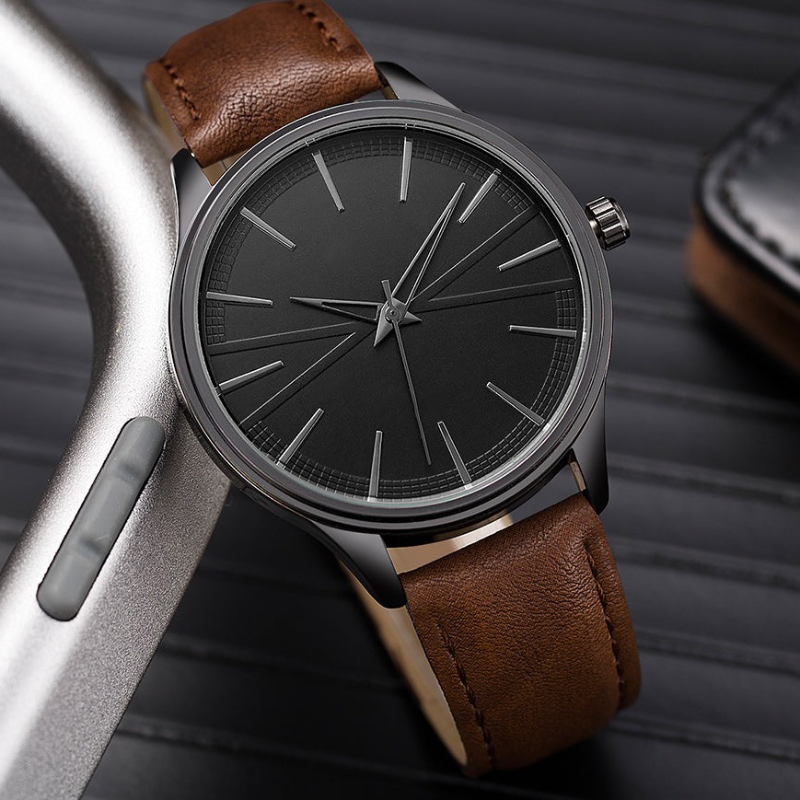 Yazole Classic Leather Watch - Tribal Studios