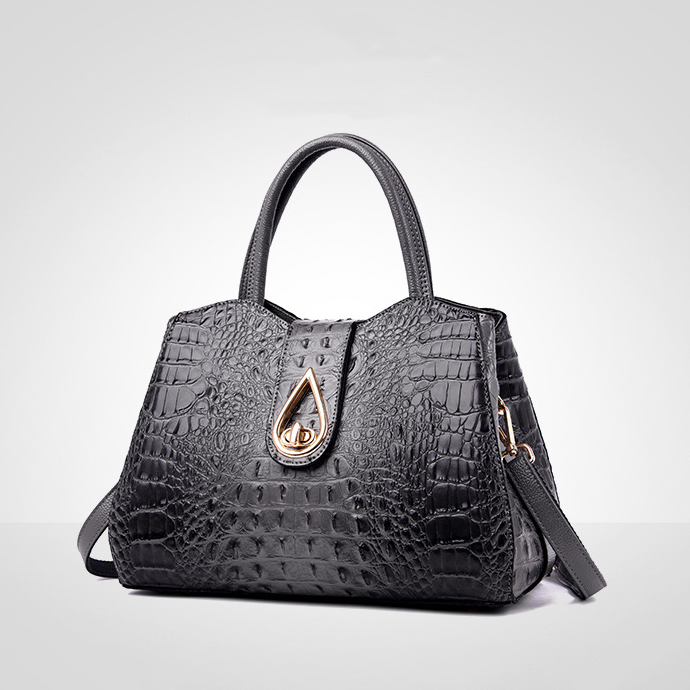 ANASTASIA-HAUTE® EMBOSSED CROC BAG