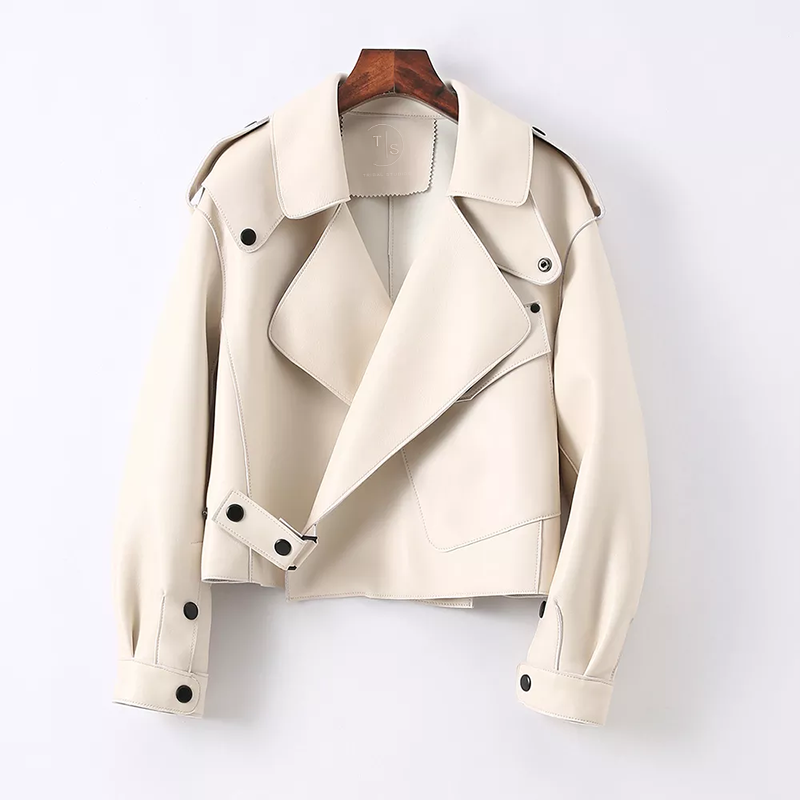 CLASSIC COUTURE LEATHER JACKET BY VITTORIA-VELURE™