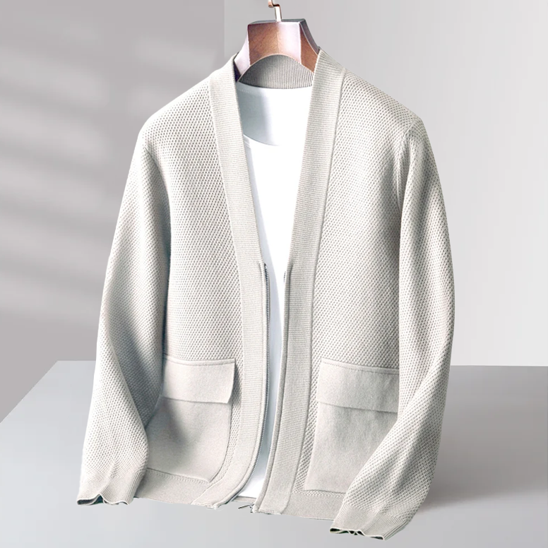 ANTHONY-RÊMY PREMIUM VIRGIN WOOL CARDIGAN