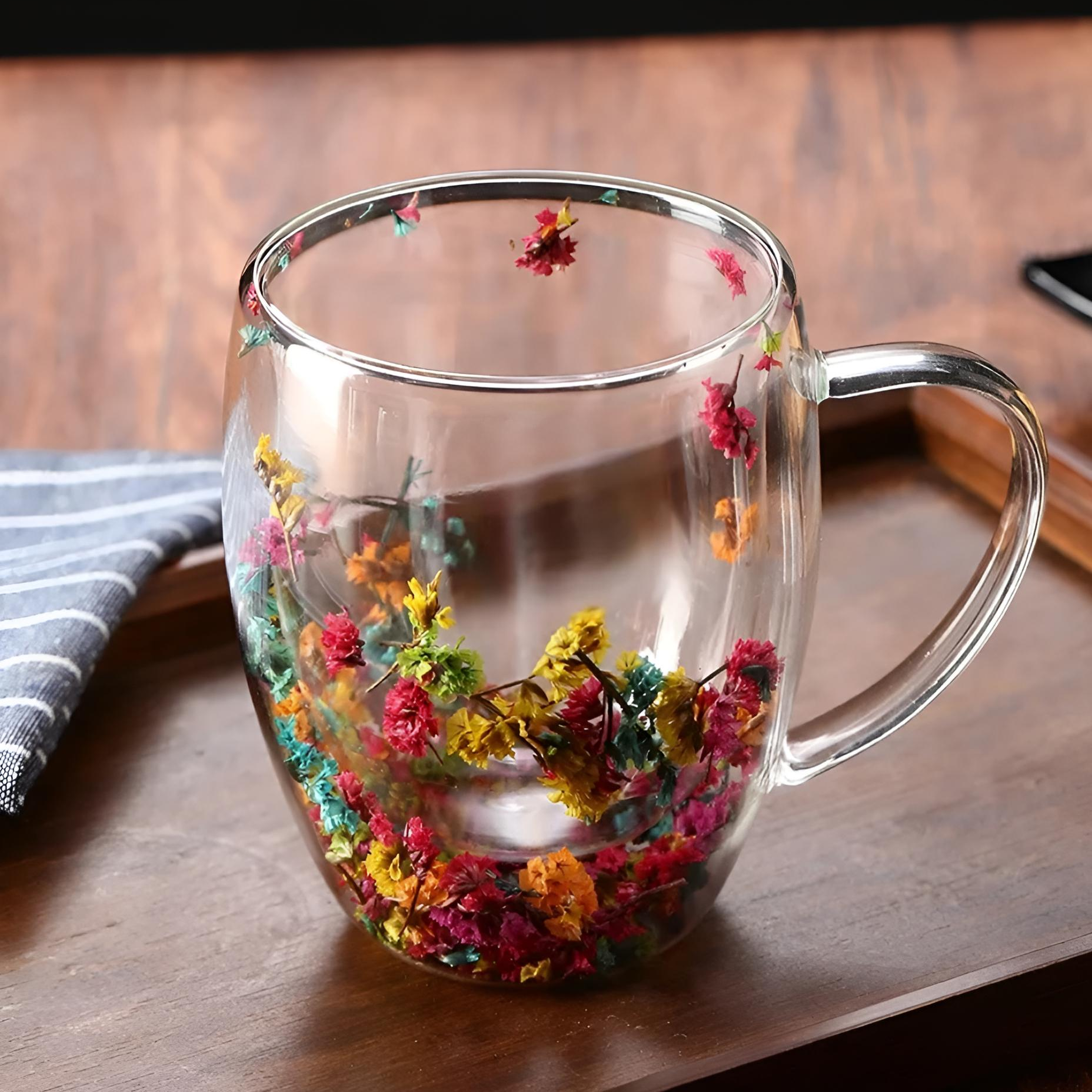 TRANQUIL PETAL INFUSION GLASS