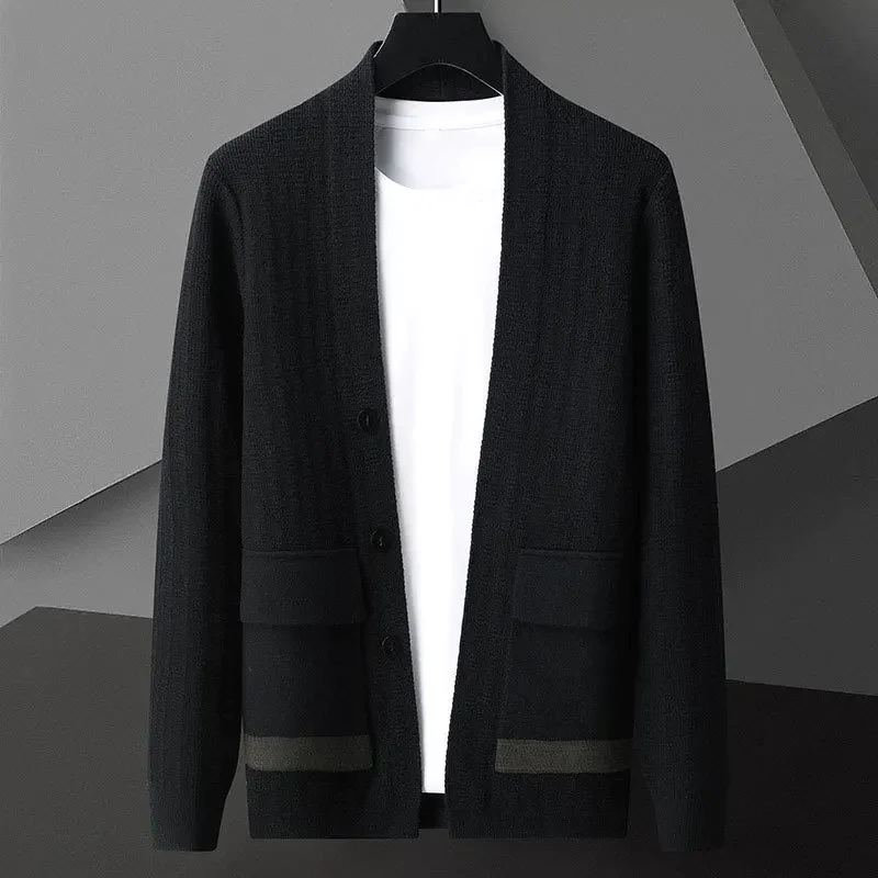 FÉLIX-MONT JACQUARD KNITTED CARDIGAN