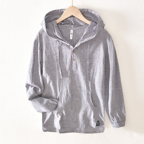 Linen hoodie online