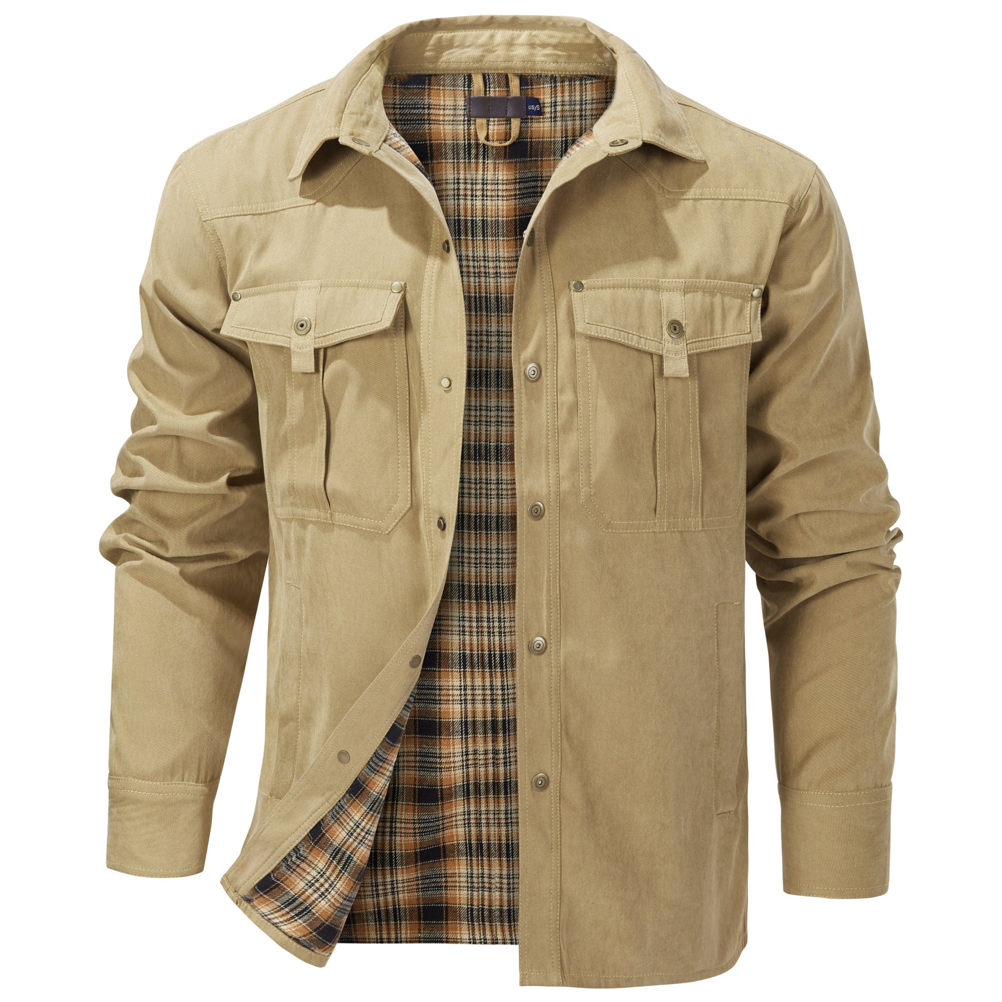 REMY-DOÎR FLANNEL-LINED JACKET