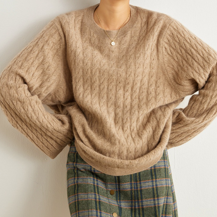 CASHMERE CLASSIC KNITTED SWEATER