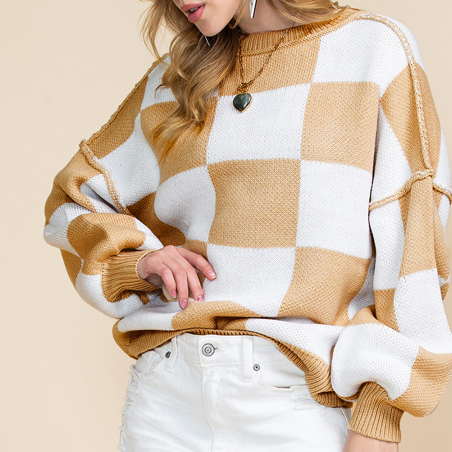 OPHÉLIE COZY CHUNKY-KNIT SWEATER