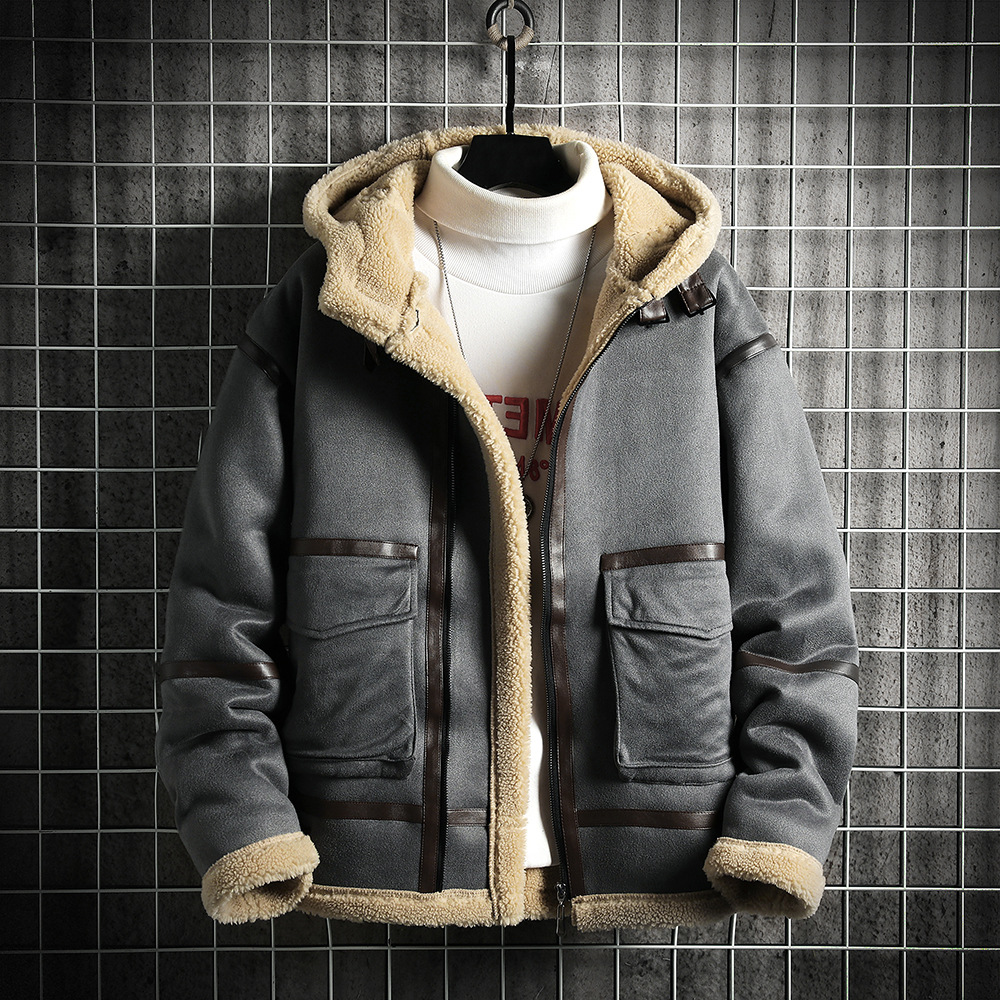 STREET PULSE SHERPA EDGE SUEDE JACKET