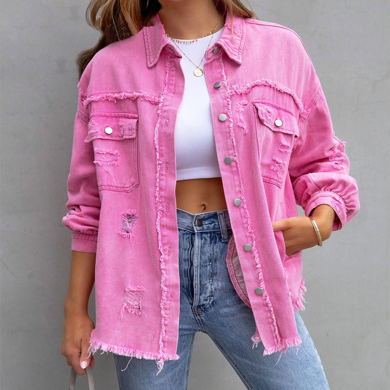 Raven Relaxed Fit Denim Jacket