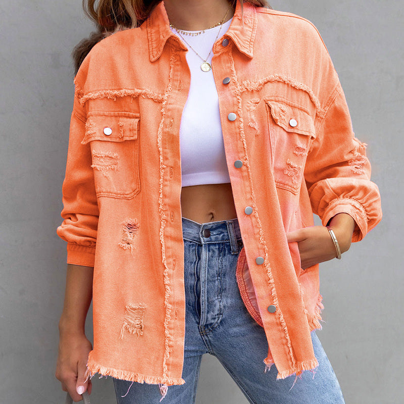 Raven Relaxed Fit Denim Jacket