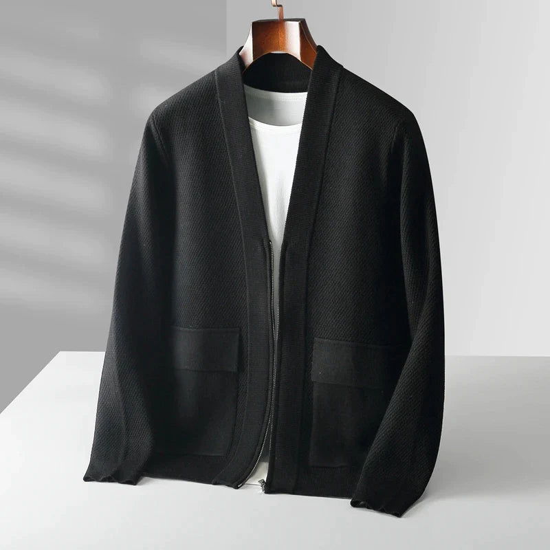 ANTHONY-RÊMY PREMIUM VIRGIN WOOL CARDIGAN