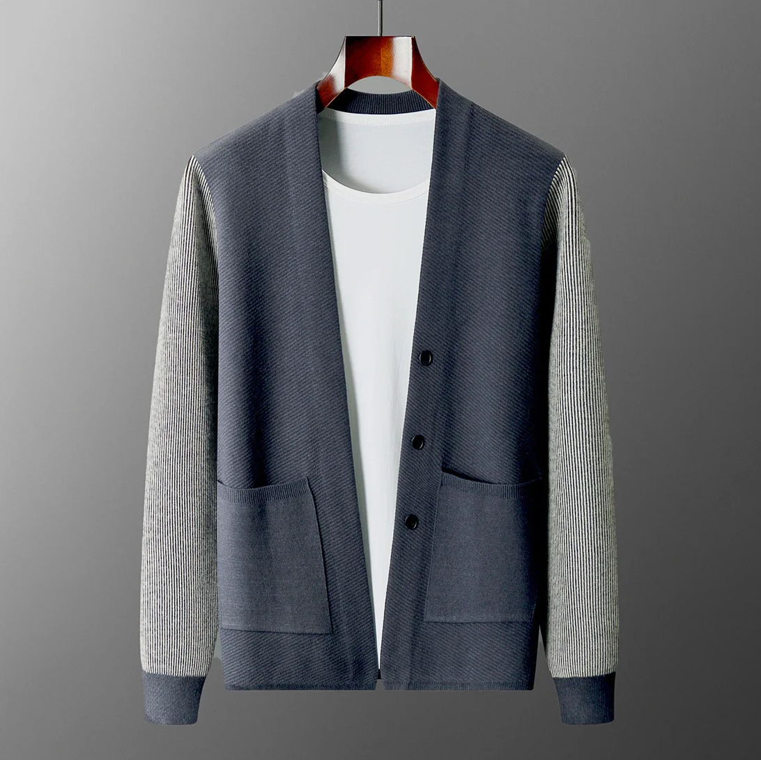 REMINGTON 100% VIRGIN WOOL CARDIGAN