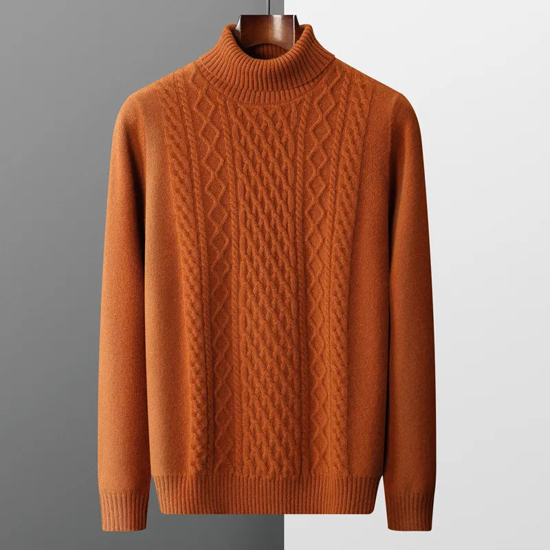 Vinzéncio 100% Merino Ace Turtleneck