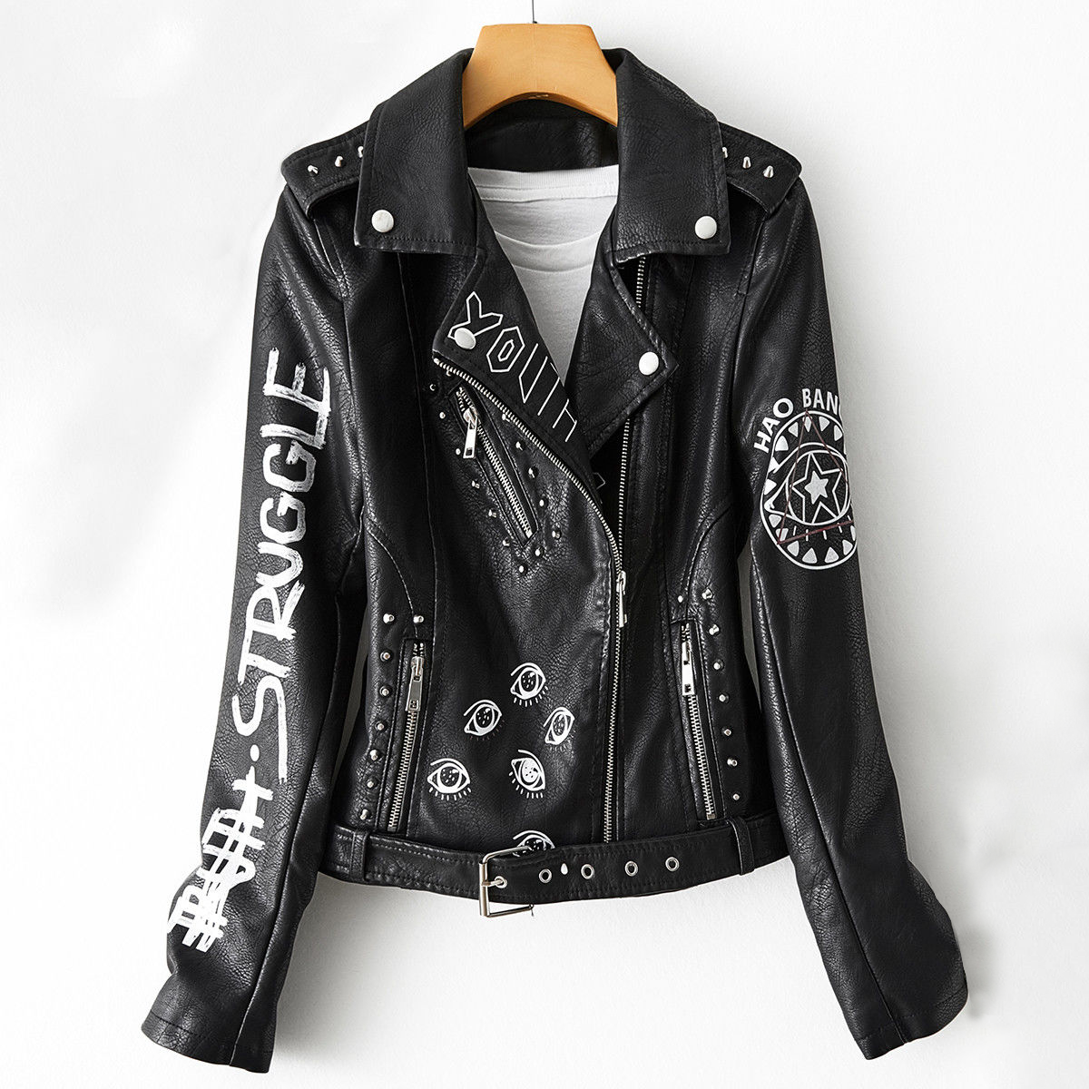 RAVEN EDGY LEATHER JACKET