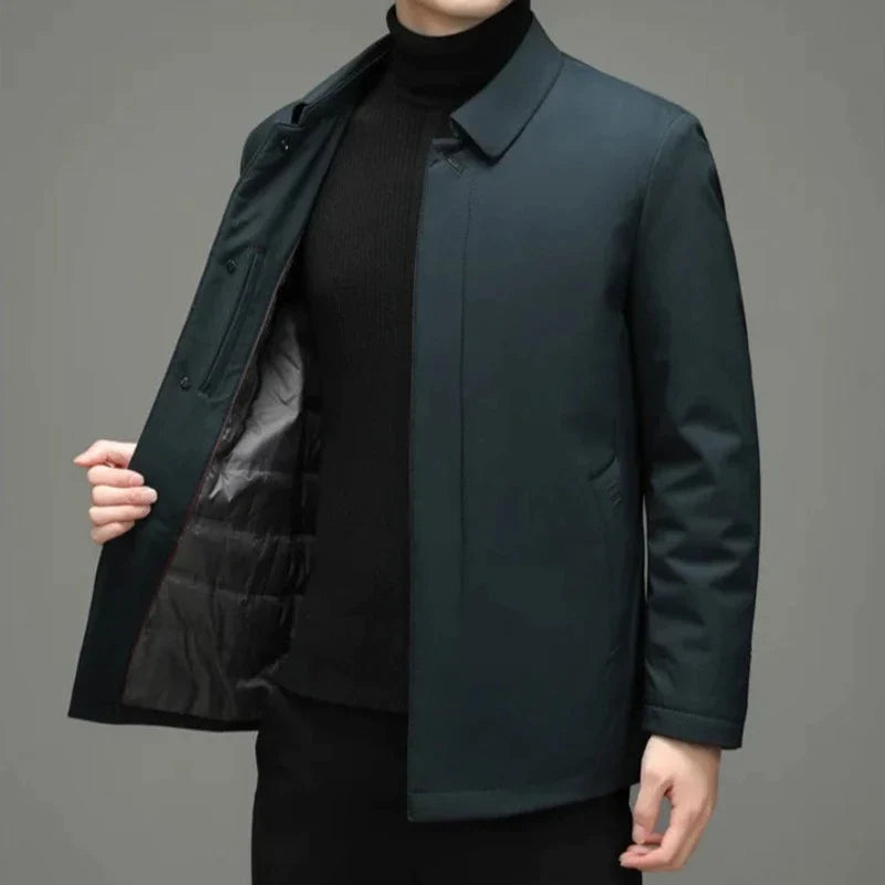 LUCIANNO NANOSILK™ EXECUTIVE DOWN COAT