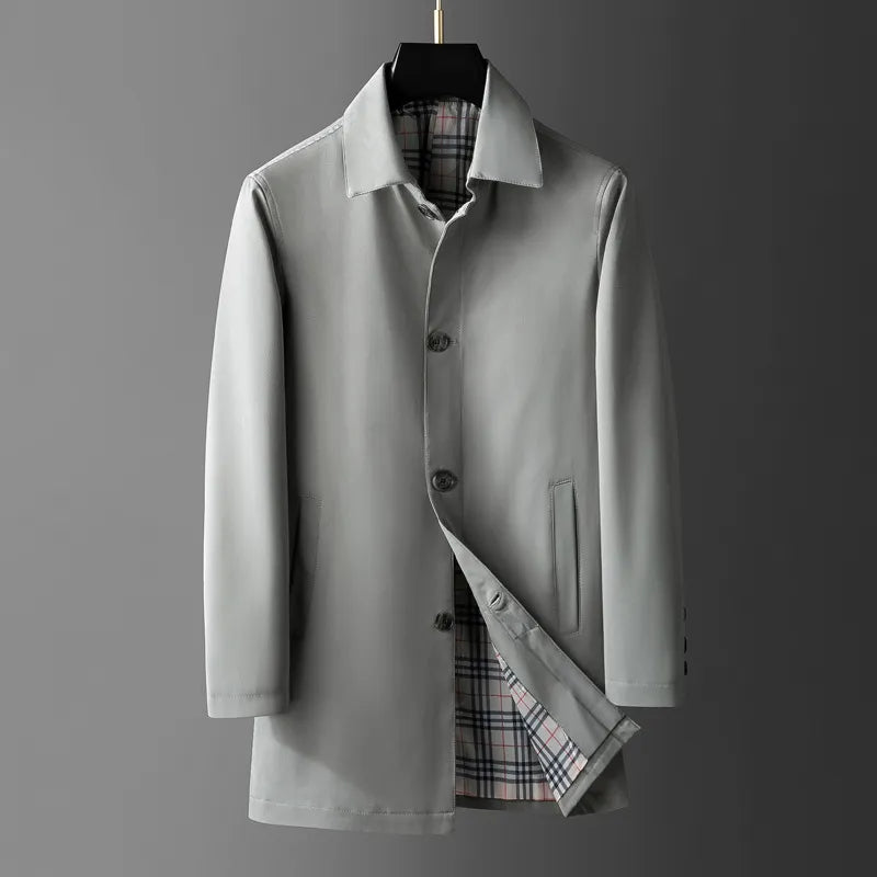 VALÉRIO DUALCORE™ PLAID OVERCOAT