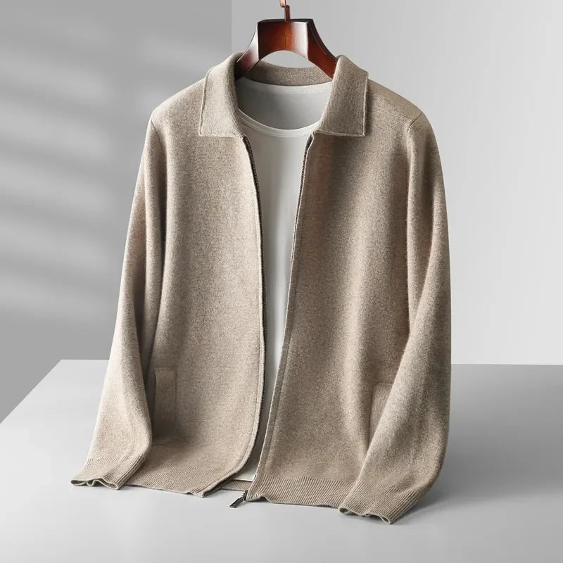 KENT DEVOÎR CASHMERE KNIT CARDIGAN