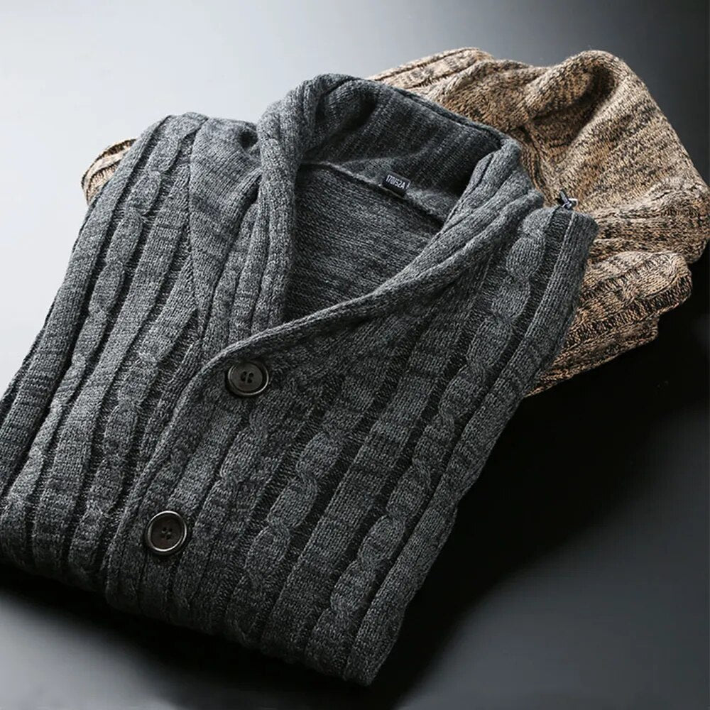 PHANTOM TWILL CARDIGAN