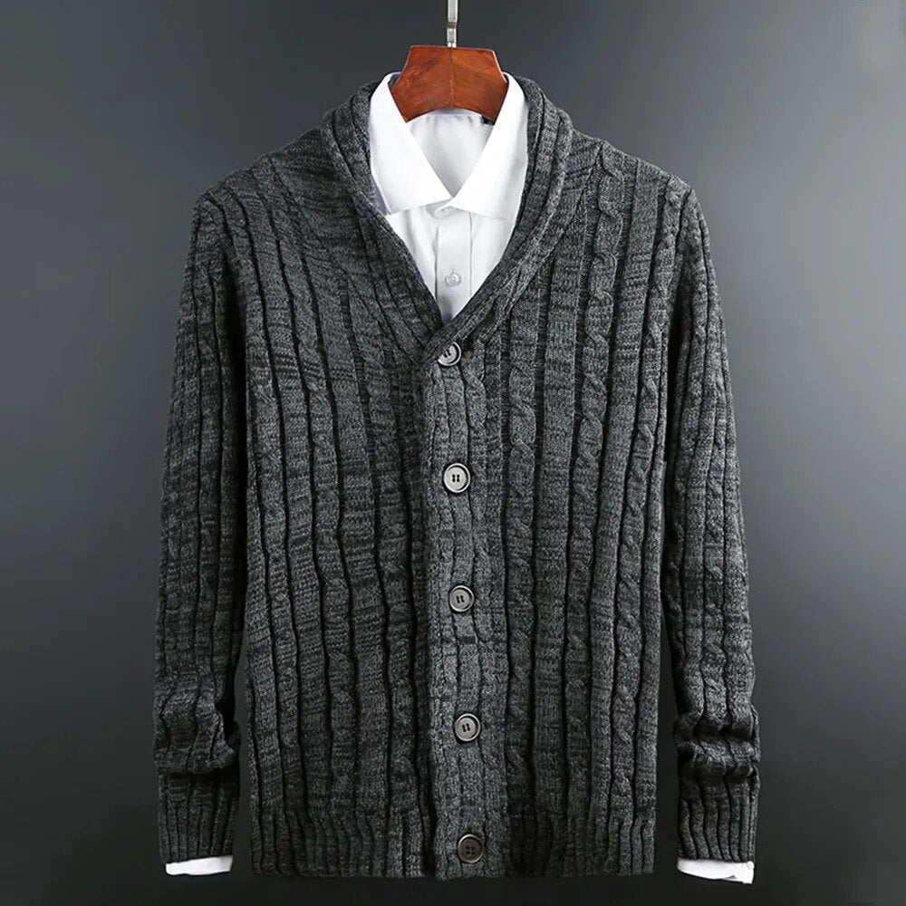 PHANTOM TWILL CARDIGAN