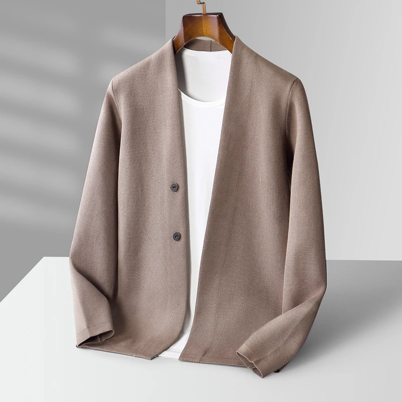 REMY-DOÎR HERITAGE VIRGIN WOOL CARDIGAN