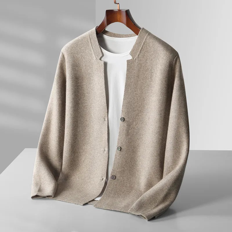 OLIVIER-DUPRÉ PRESTIGE VIRGIN WOOL CARDIGAN