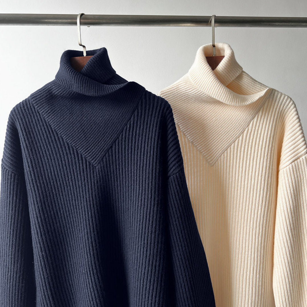 BRIDGET VELOURA™ MERINO WOOL TURTLENECK