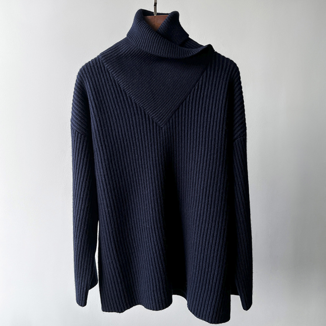 BRIDGET VELOURA™ MERINO WOOL TURTLENECK