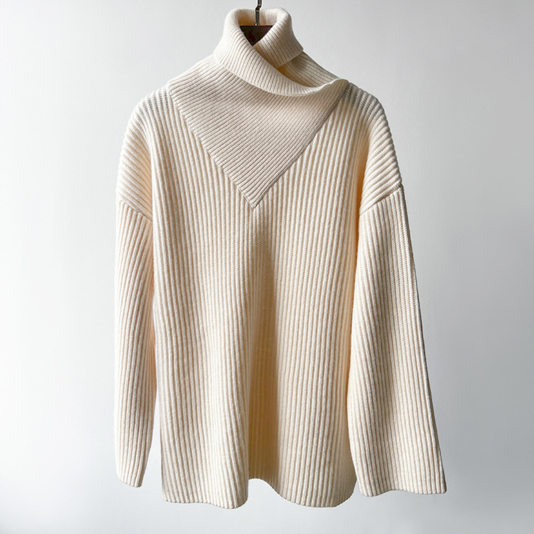 BRIDGET VELOURA™ MERINO WOOL TURTLENECK