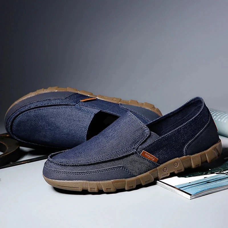 LUCIANNO CANVAS SLIP-ON LOAFER