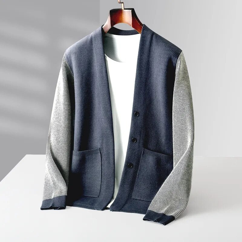 REMINGTON 100% VIRGIN WOOL CARDIGAN