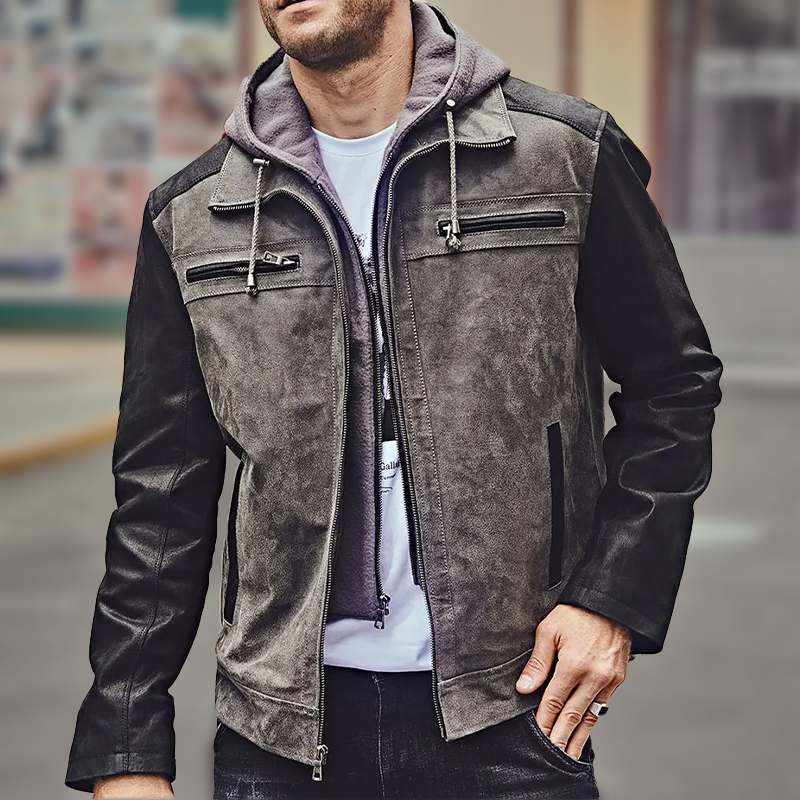 BROOKLYN BONANZA DUAL-LINED LEATHER JACKET