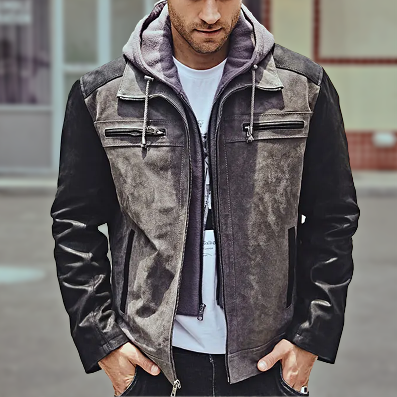 BROOKLYN BONANZA DUAL-LINED LEATHER JACKET