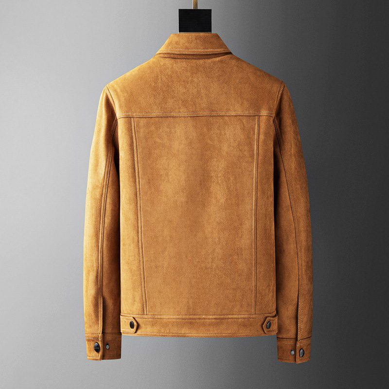 HARLAN LEGACY SUEDE LEATHER JACKET