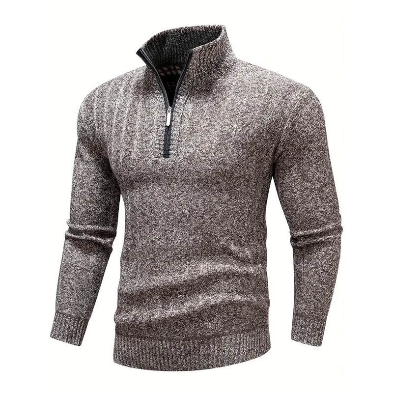 HARLAN'S LEGACY HALF-ZIP TURTLENECK