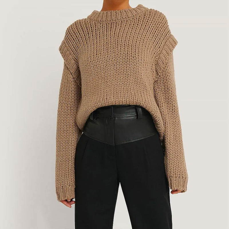 AURELIÊ CHENILLE KNIT SWEATER