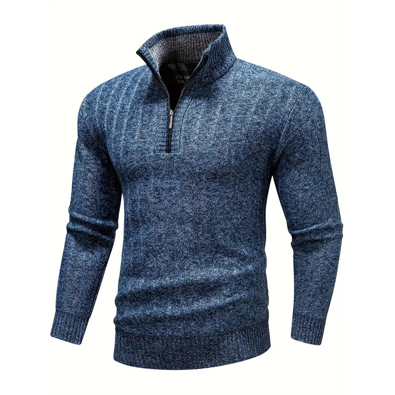 HARLAN'S LEGACY HALF-ZIP TURTLENECK