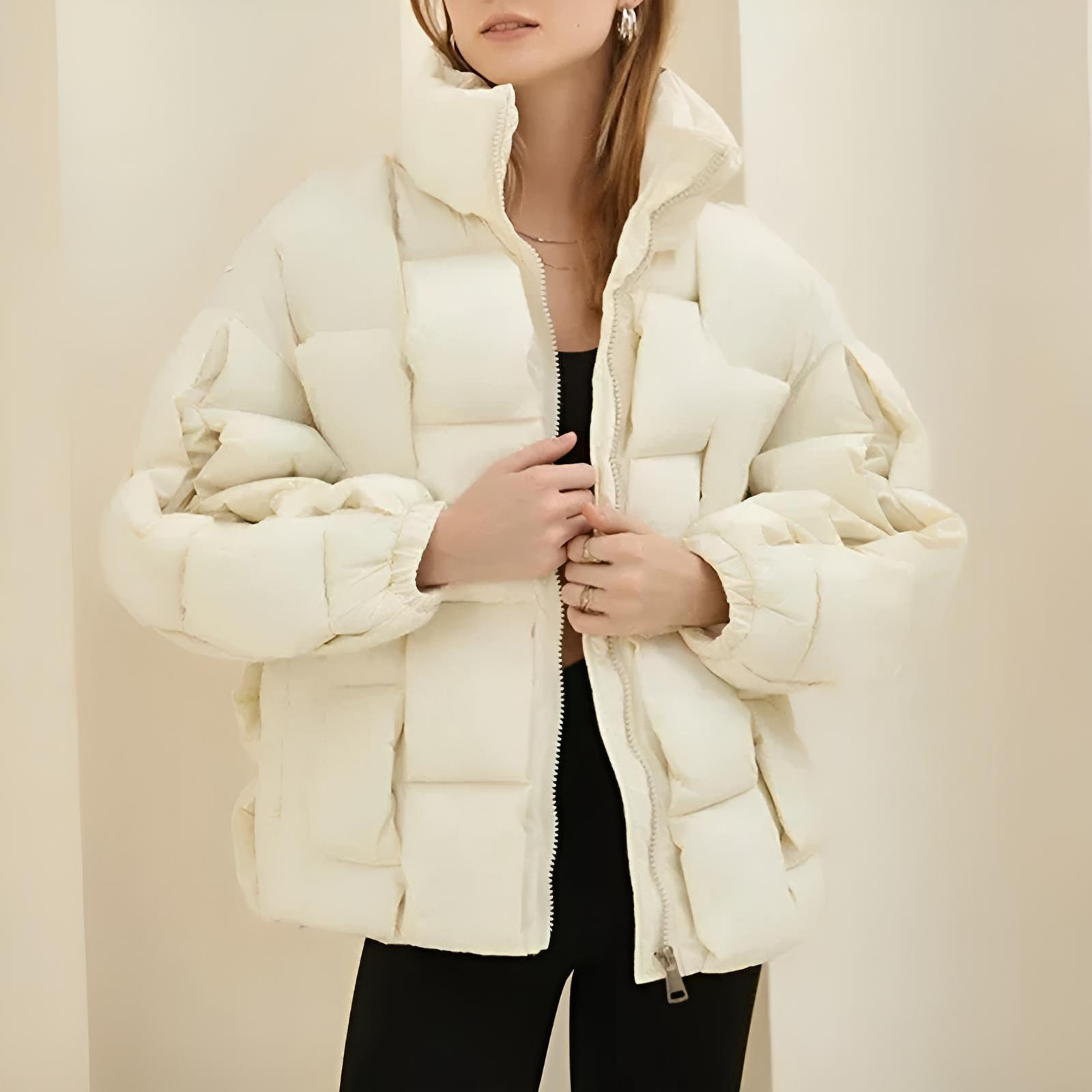 L'ATERIBÉLLE EDGY QUILTED PUFFER BY LILIAN-THOURAM™
