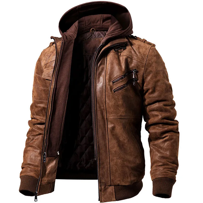 SALVATORE DUAL-CORE LEATHER JACKET