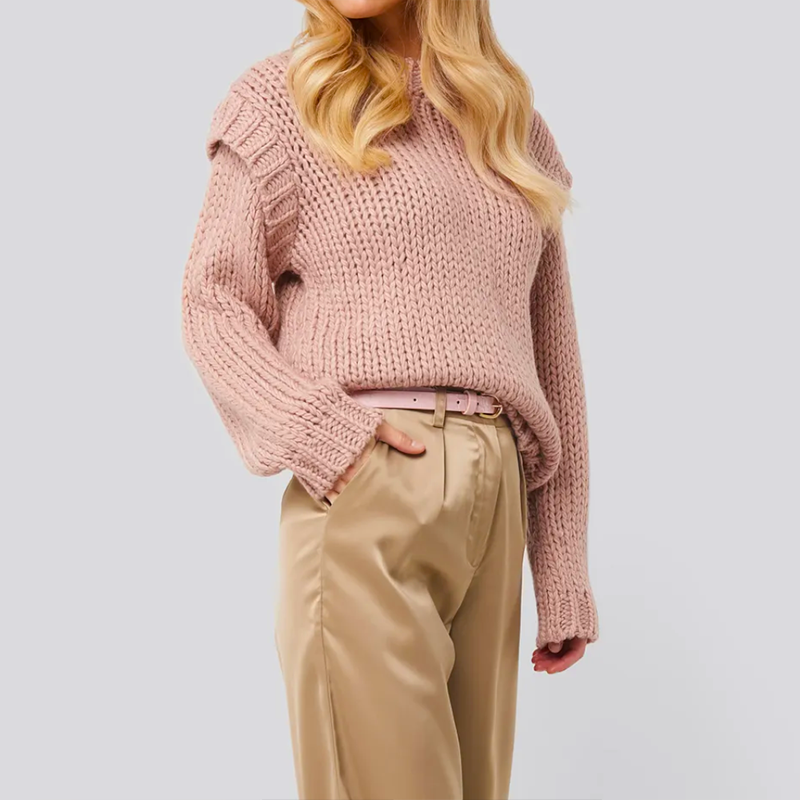 AURELIÊ CHENILLE KNIT SWEATER