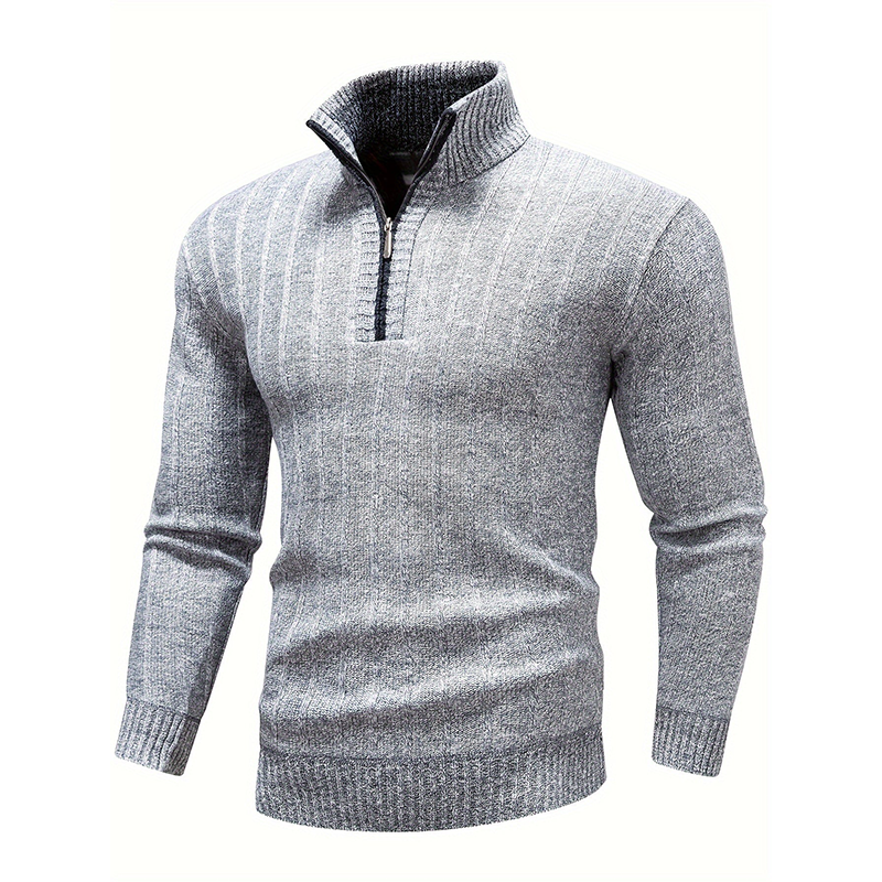 HARLAN'S LEGACY HALF-ZIP TURTLENECK