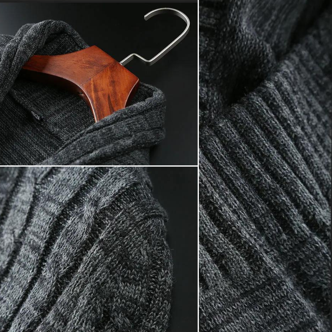 PHANTOM TWILL CARDIGAN