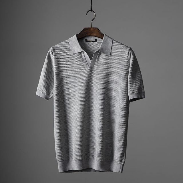 Diot-Milan Knitted Polo Shirt